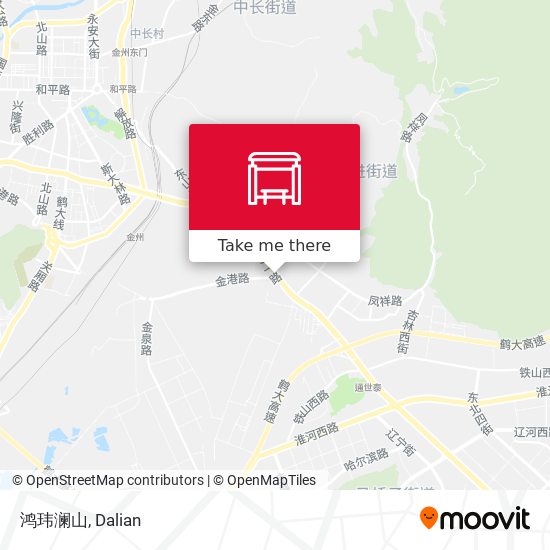鸿玮澜山 map