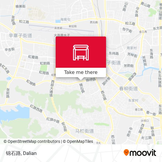 锦石路 map