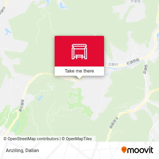 Anziling map