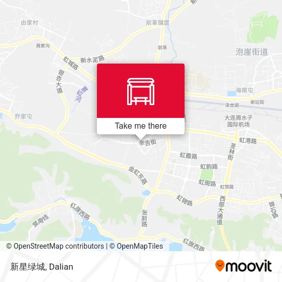新星绿城 map