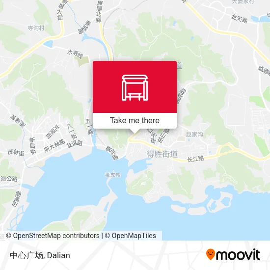 中心广场 map