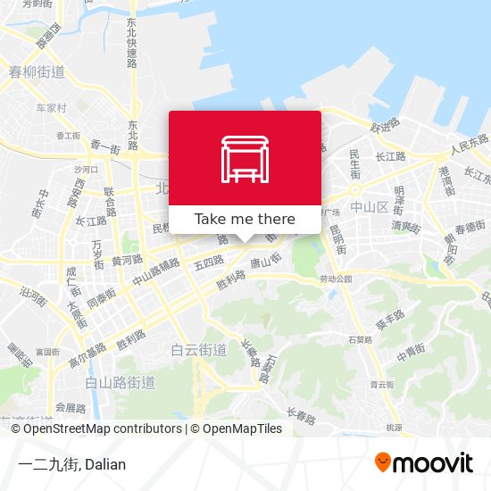 一二九街 map