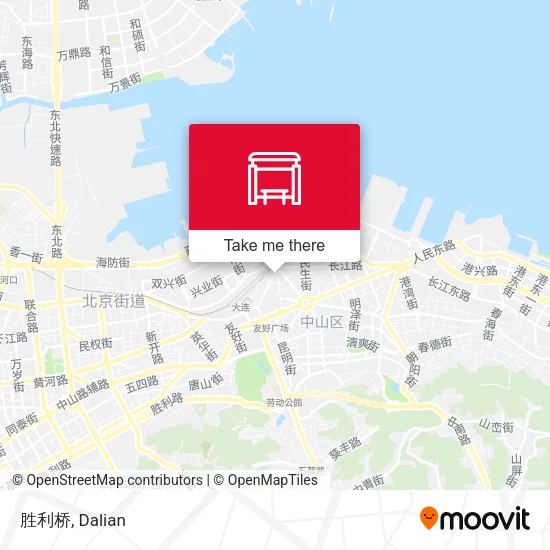 胜利桥 map