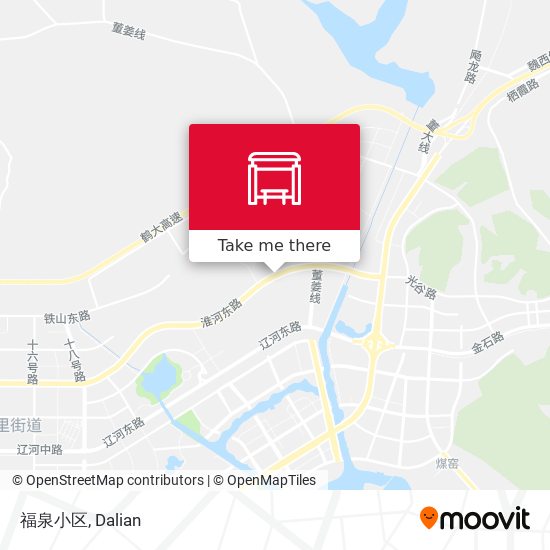 福泉小区 map