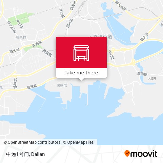 中远1号门 map