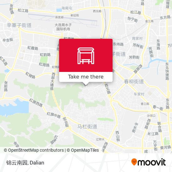 锦云南园 map