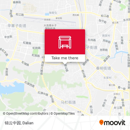 锦云中园 map