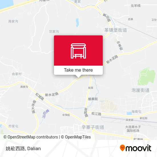 姚砬西路 map