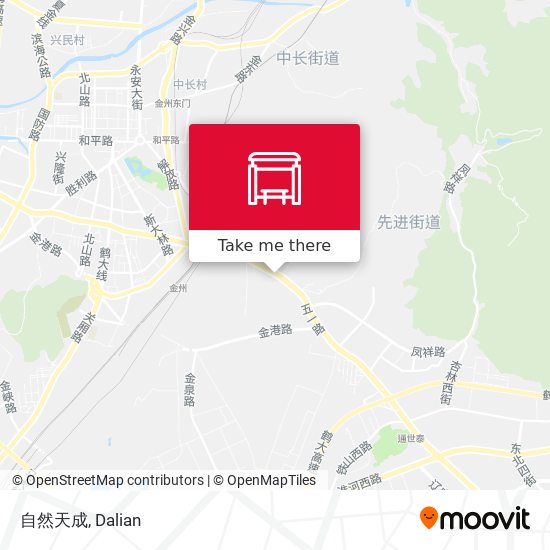 自然天成 map