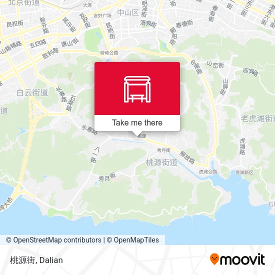 桃源街 map