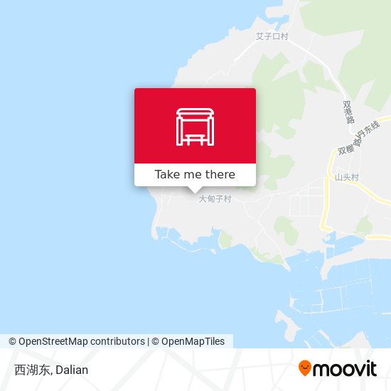 西湖东 map