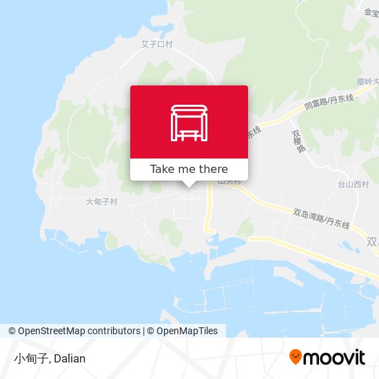 小甸子 map