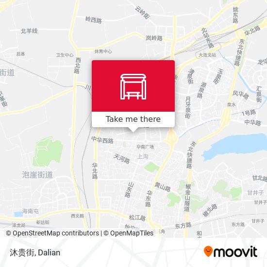 沐贵街 map