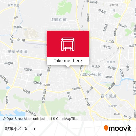 郭东小区 map