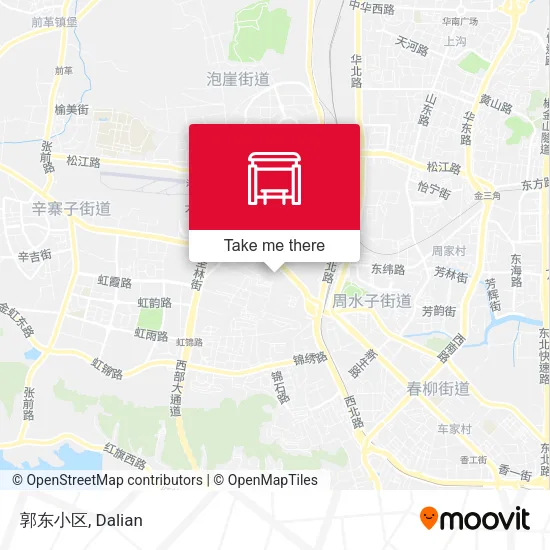 郭东小区 map