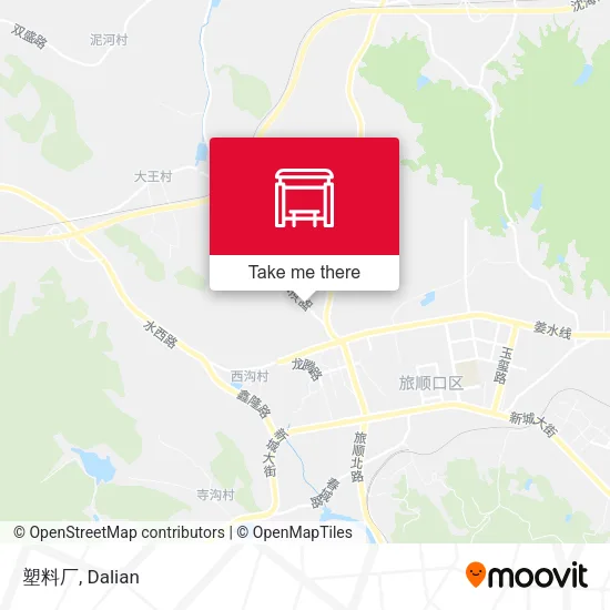 塑料厂 map
