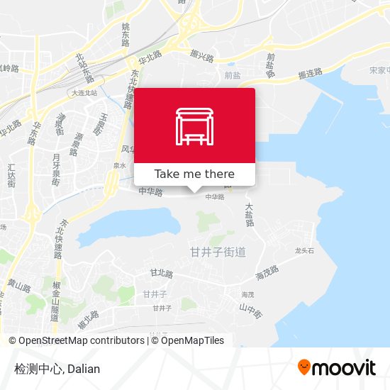 检测中心 map