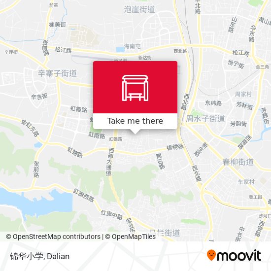 锦华小学 map