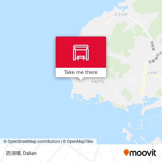 西湖嘴 map