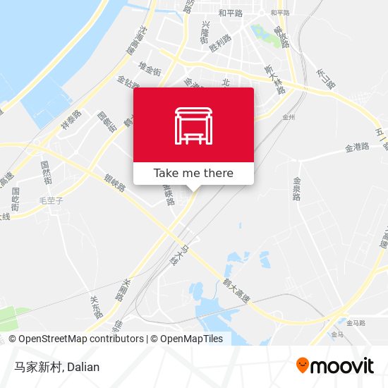 马家新村 map