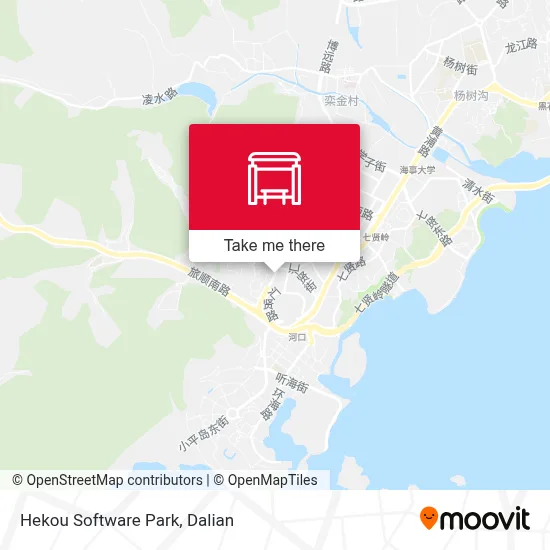 Hekou Software Park map