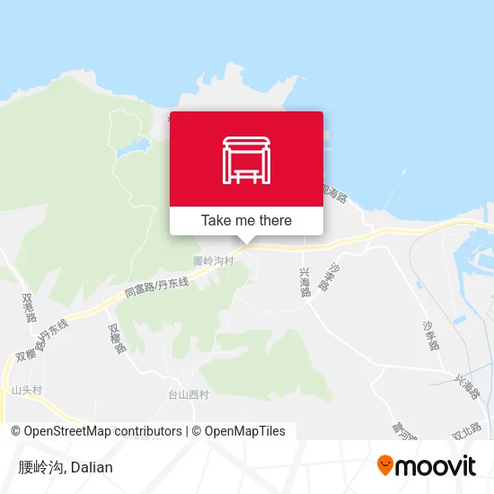 腰岭沟 map