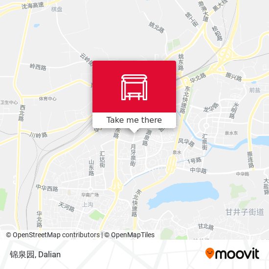 锦泉园 map
