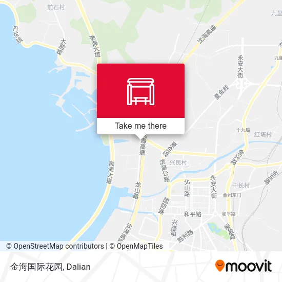 金海国际花园 map