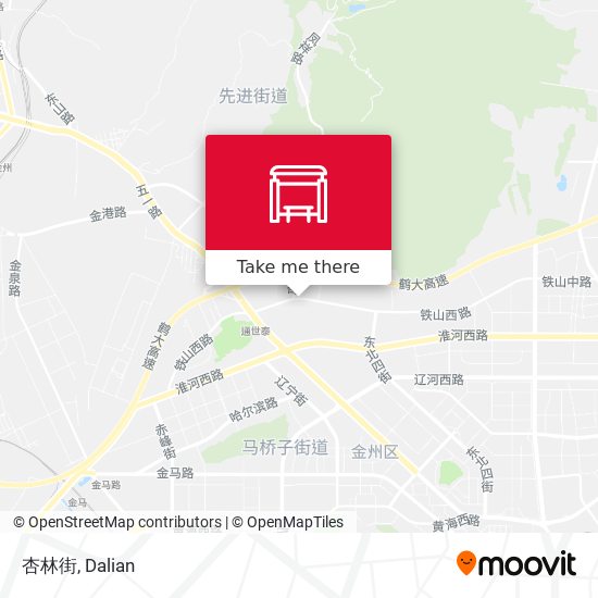 杏林街 map