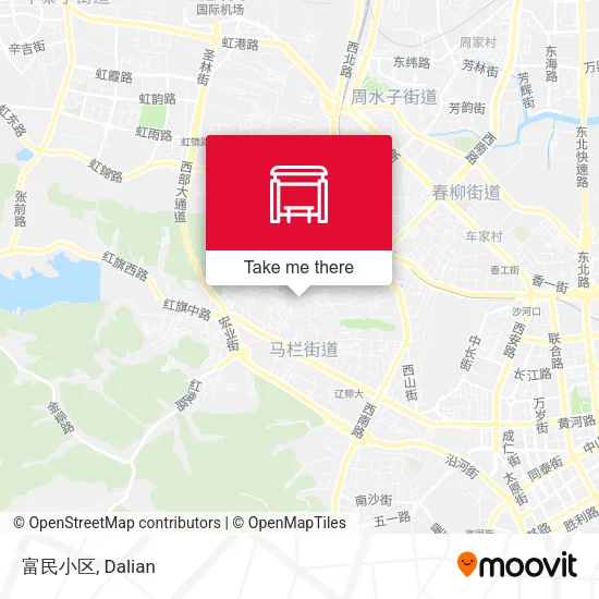 富民小区 map
