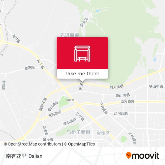 南杏花里 map