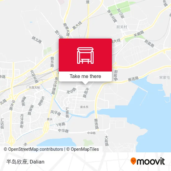 半岛欣座 map