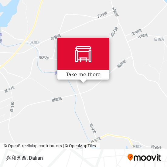 兴和园西 map