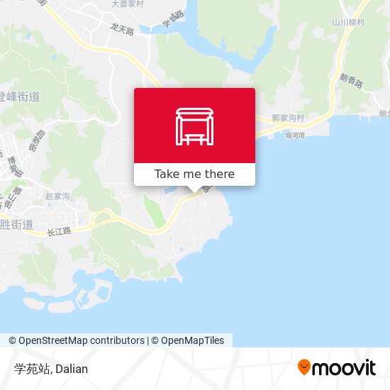 学苑站 map