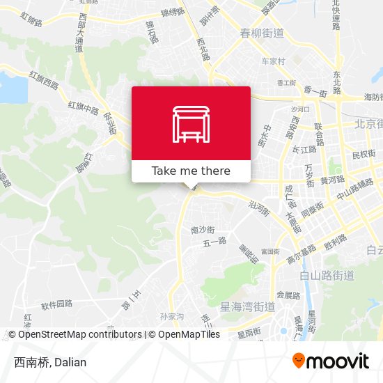 西南桥 map