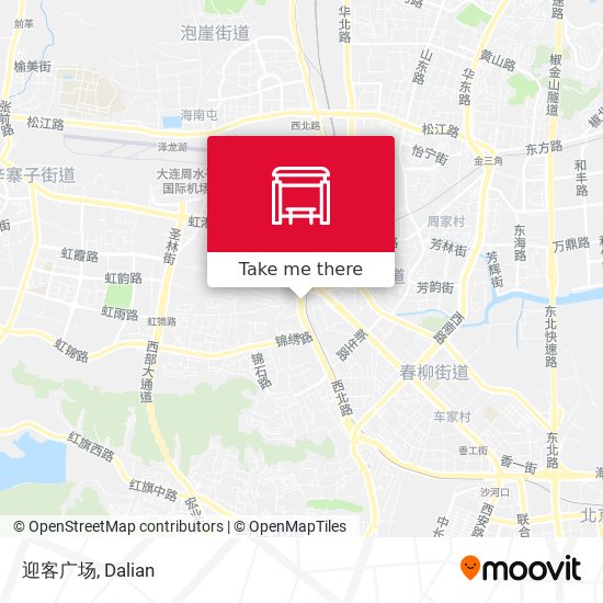 迎客广场 map