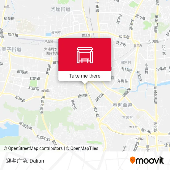 迎客广场 map