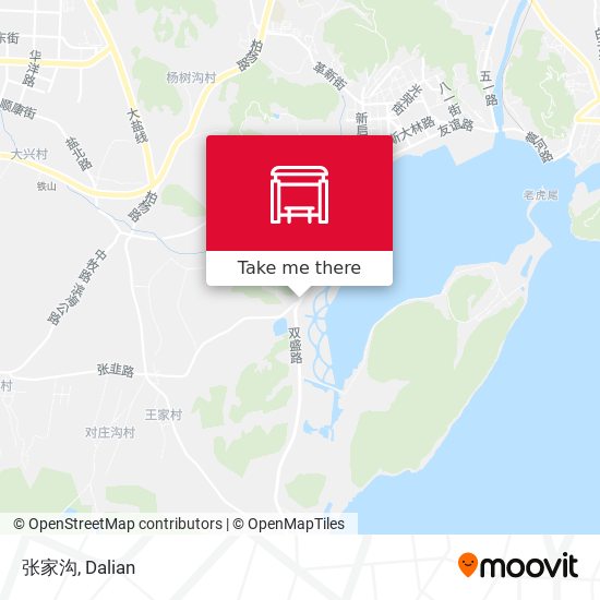 张家沟 map
