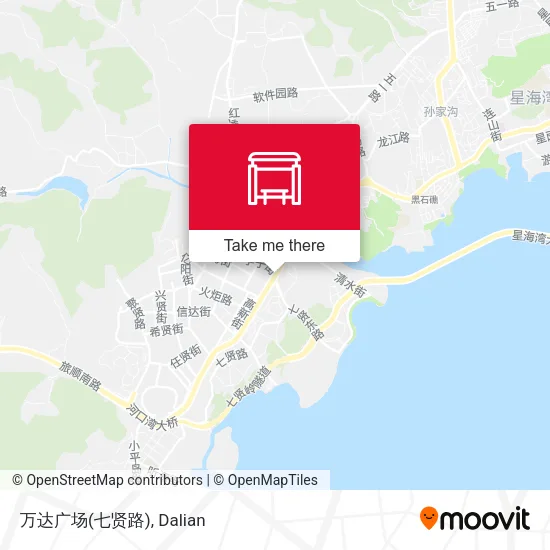 万达广场(七贤路) map