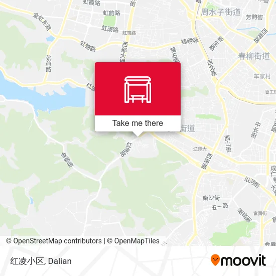 红凌小区 map