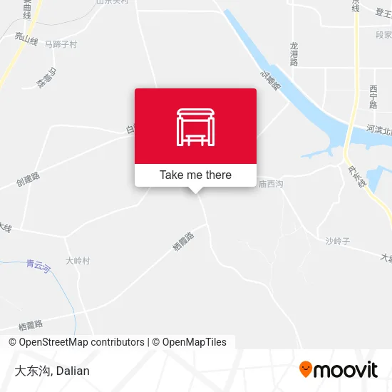 大东沟 map