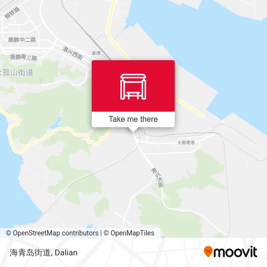 海青岛街道 map