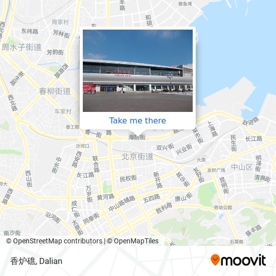 香炉礁 map