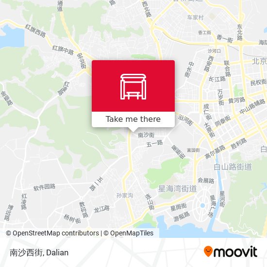 南沙西街 map