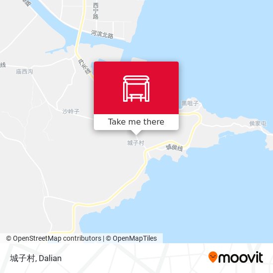 城子村 map