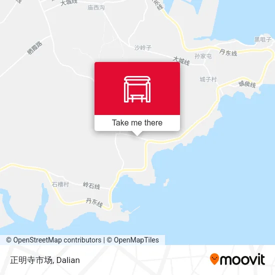 正明寺市场 map