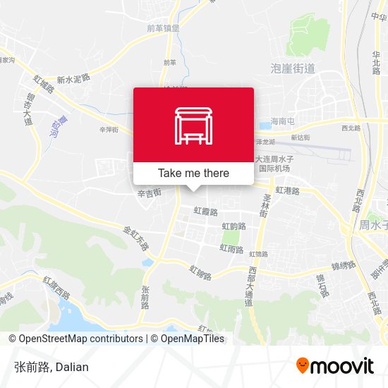 张前路 map