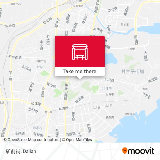 矿前街 map