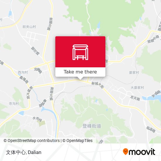 文体中心 map