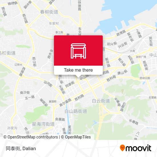 同泰街 map